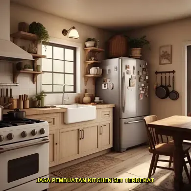 jasa pembuatan kitchen set terdekat